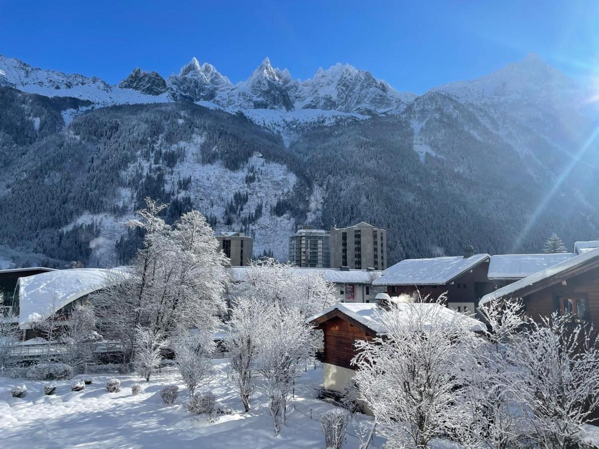 Apartament Z Widokiem Na Mt Blanc Apartment Chamonix Exterior photo